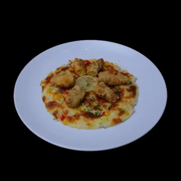 طاجن جمبرى بالبصل