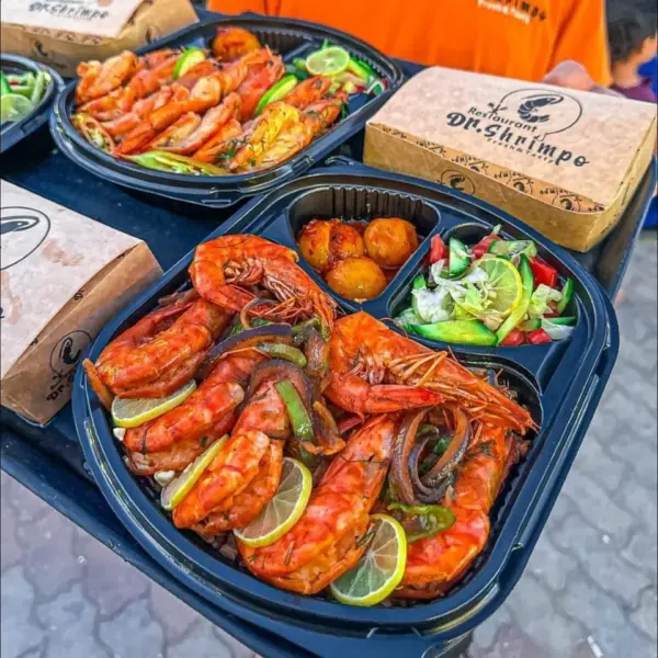 طبق جمبرى مشوى بالخلطة
