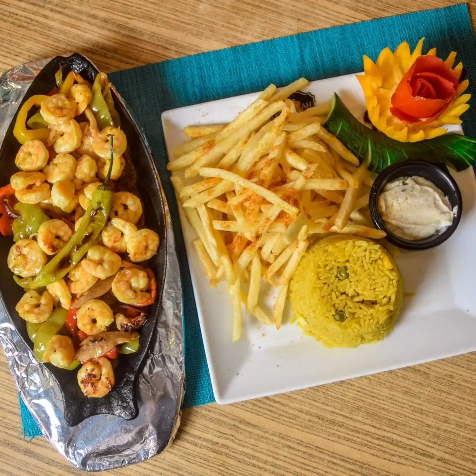 طبق فاهيتا جمبرى