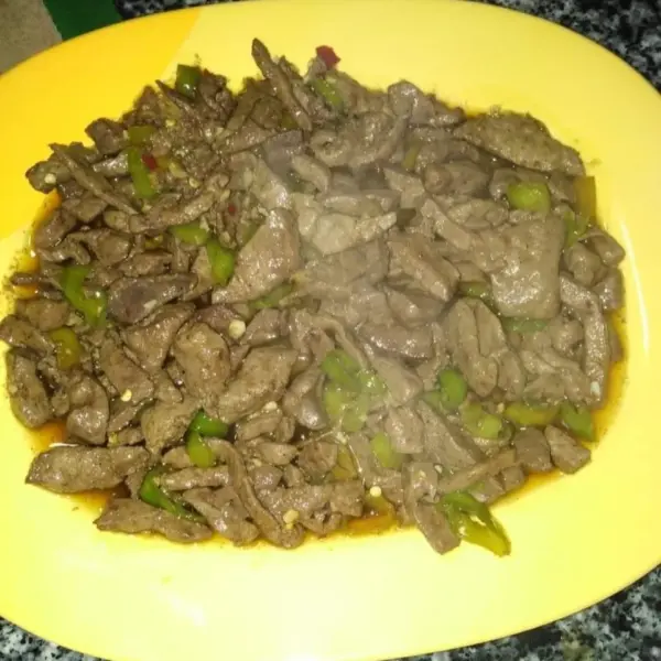 طبق كبدة