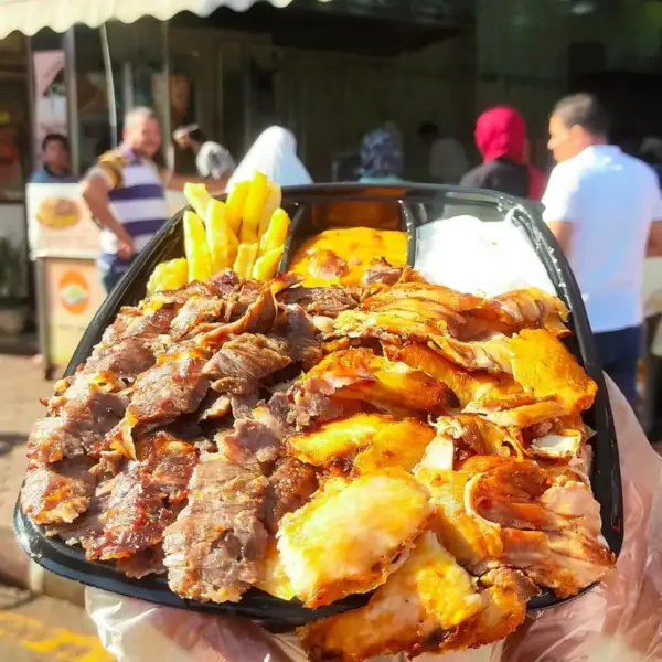 فتة شاورما ميكس