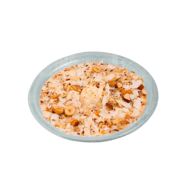 بليلة قشطة و سمنة و مكسرات