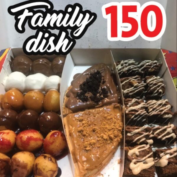 طبق حلويات عائلى