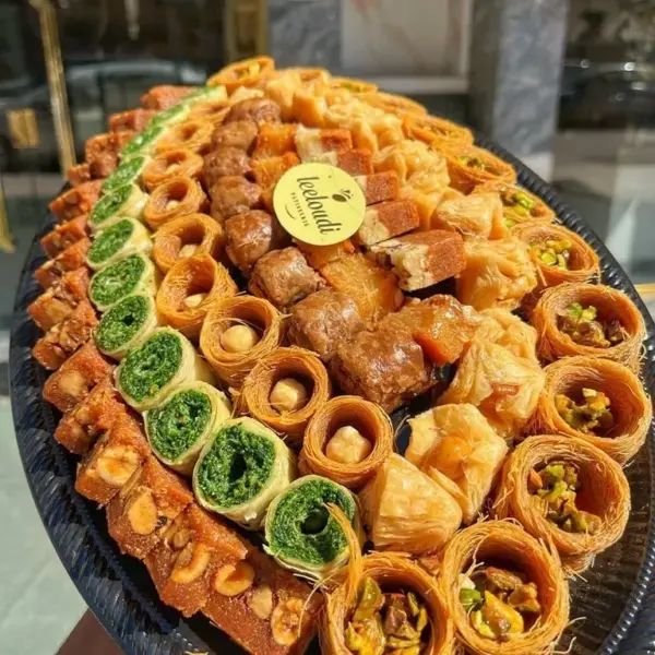 كنافة بصمة مكسرات